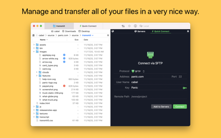 Transmit 5 Screenshot 1