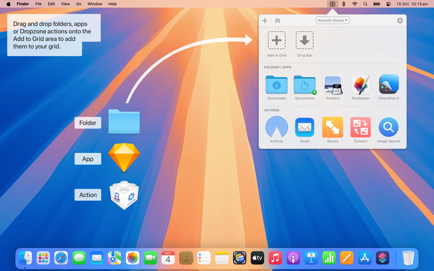 Dropzone 4 – Enhance Workflow Screenshot 2