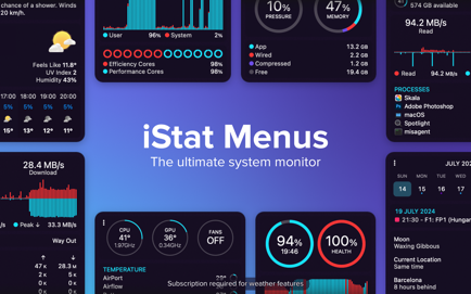 iStat Menus 7 Screenshot 1