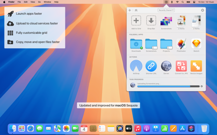 Dropzone 4 – Enhance Workflow Screenshot 1