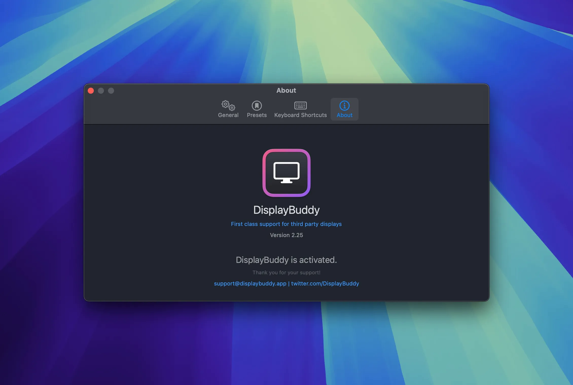 DisplayBuddy Screenshot 2