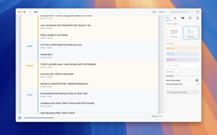 MacWhisper (Whisper Transcription) Screenshot 3