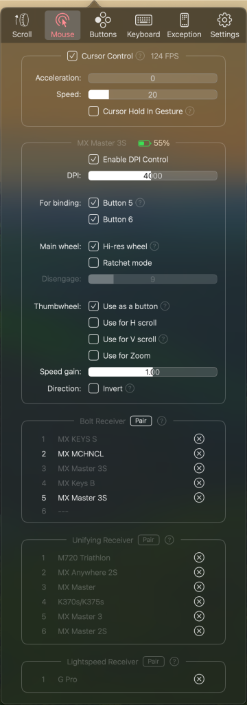 BetterMouse Screenshot 2