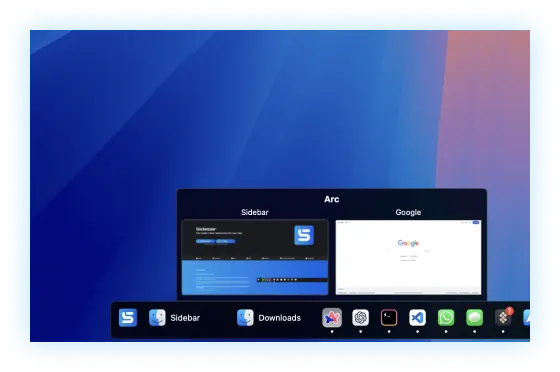 Sidebar Screenshot 2