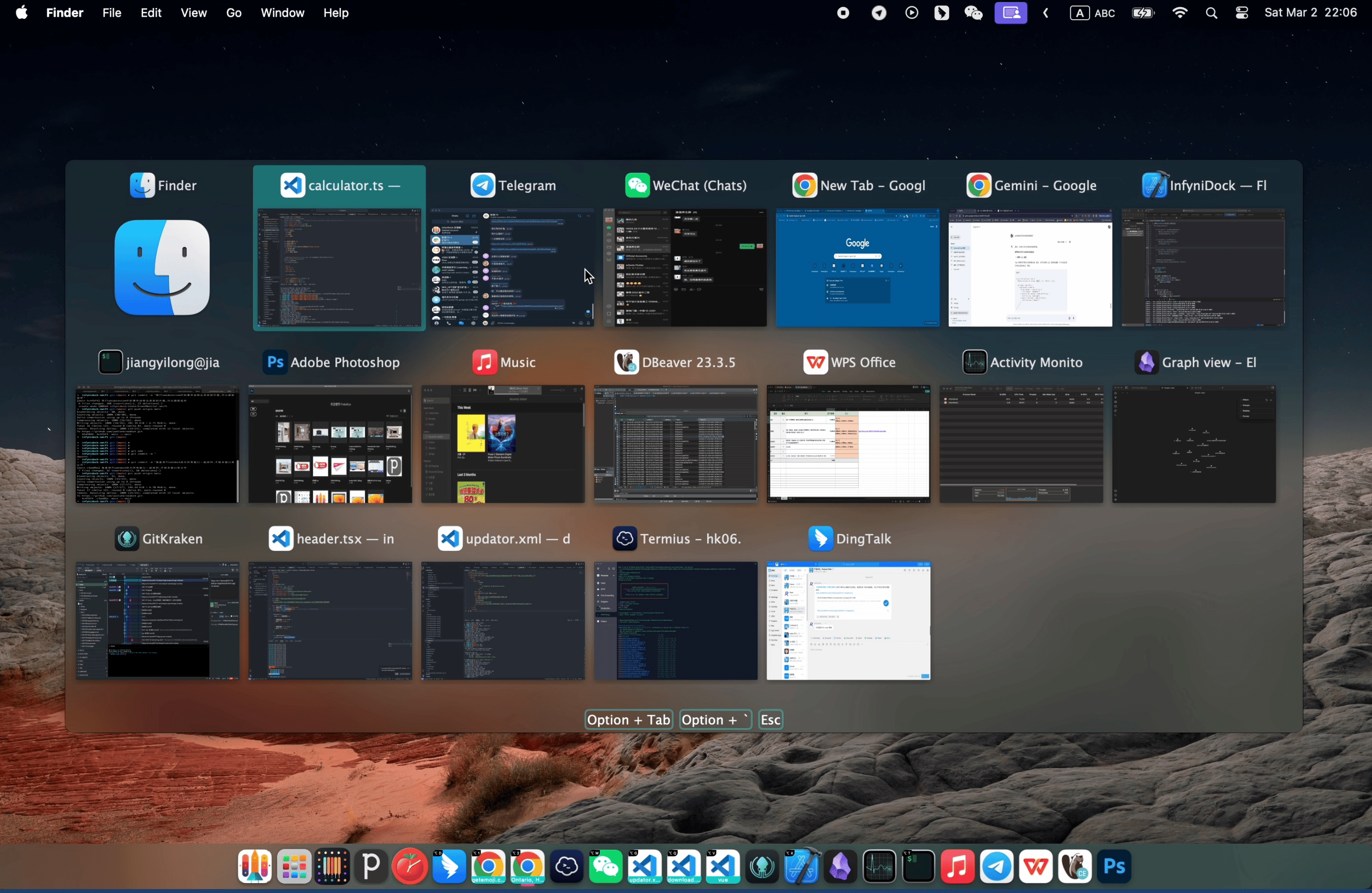 InfyniDock Screenshot 1