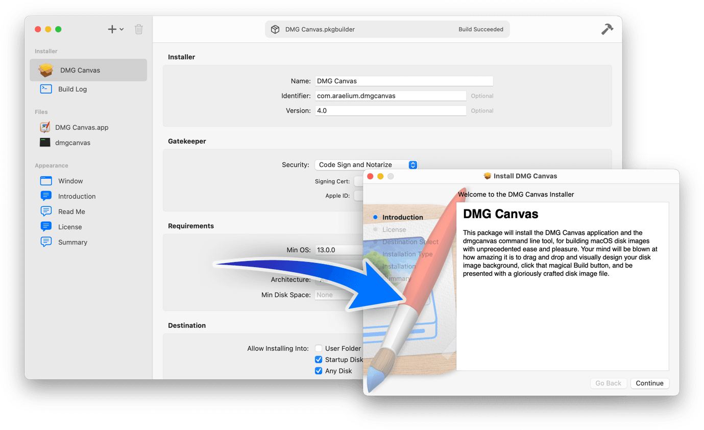 Package Builder Screenshot 1