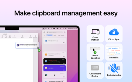 PasteNow – Instant Clipboard Screenshot 1