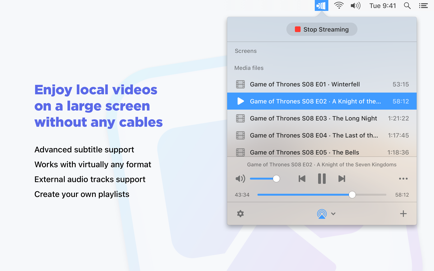 JustStream PRO Screenshot 1