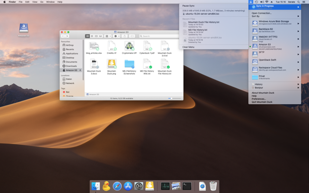 Mountain Duck – Mount remote storage as a disk Screenshot 2