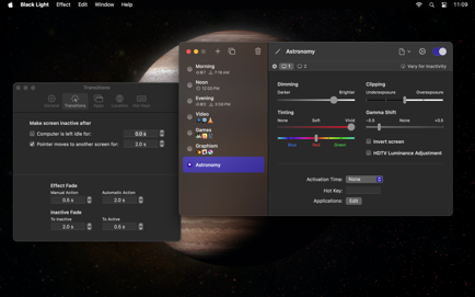 Black Light 3 – Color effects for your screen Screenshot 2