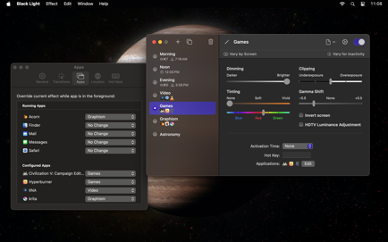 Black Light 3 – Color effects for your screen Screenshot 1