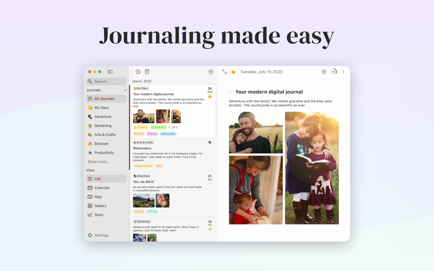Diarly: Diary, Private Journal Screenshot 2