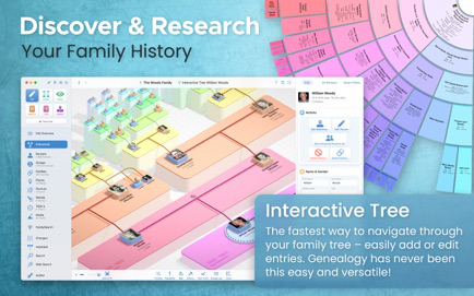 MacFamilyTree 11 Screenshot 1