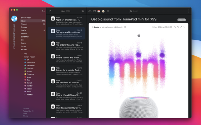 Airmail – Lightning Fast Email Screenshot 2