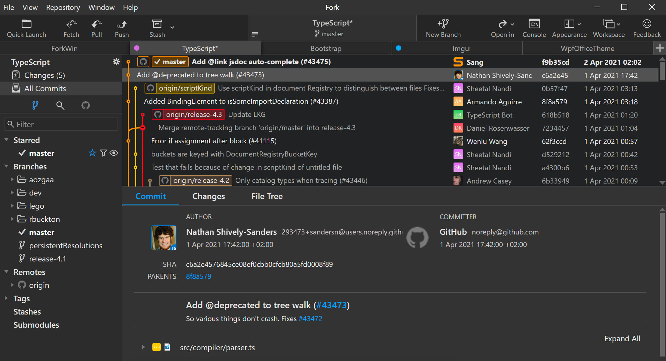 Fork Screenshot 1