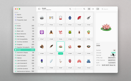 Codepoint Screenshot 2