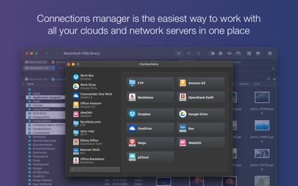 Commander One PRO: FTP & Cloud Screenshot 2