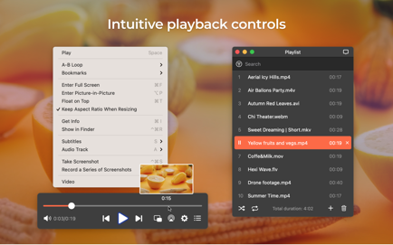 Elmedia: universal video player Screenshot 2