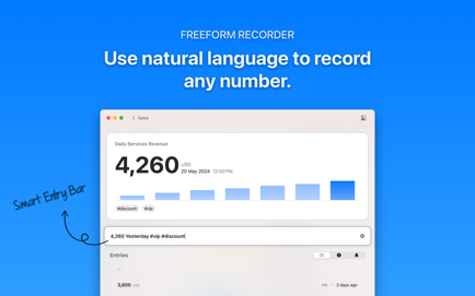 Numerics – Track Your Metrics Screenshot 2