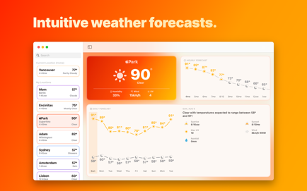 Mercury Weather Screenshot 2