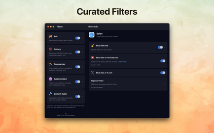 1Blocker – Ad Blocker Screenshot 2
