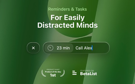 DeskMinder² Reminders & Tasks Screenshot 2