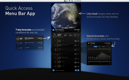 Living Earth – Weather & Clock Screenshot 2