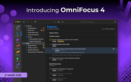 OmniFocus Pro Screenshot 1