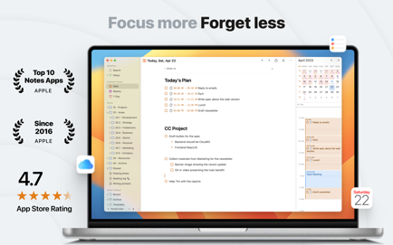 NotePlan – To-Do List & Notes Screenshot 1