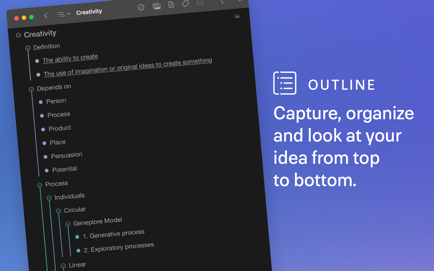 MindNode: Mind Map & Outline Screenshot 3