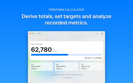 Numerics – Track Your Metrics Screenshot 3