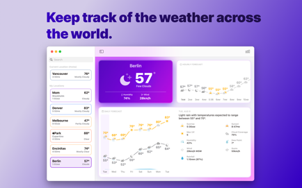 Mercury Weather Screenshot 3