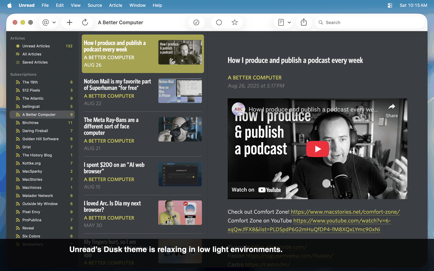 Unread: An RSS Reader Screenshot 3