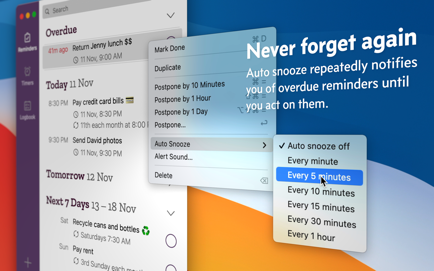 Due — Reminders & Timers Screenshot 3