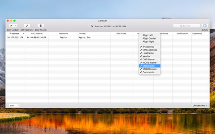 LanScan Screenshot 3