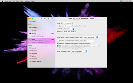 Time Out – Break Reminders Screenshot 3