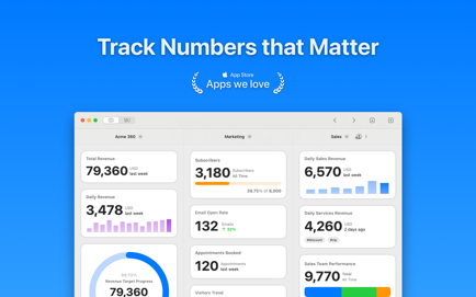 Numerics – Track Your Metrics Screenshot 1