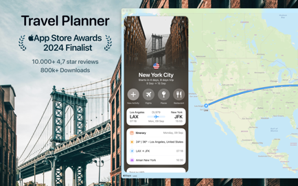 Travel Planner Guide: Tripsy Screenshot 1
