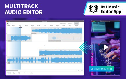 Audio Editor – Record & Edit Screenshot 1