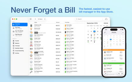 Chronicle – Bill Organizer Screenshot 1