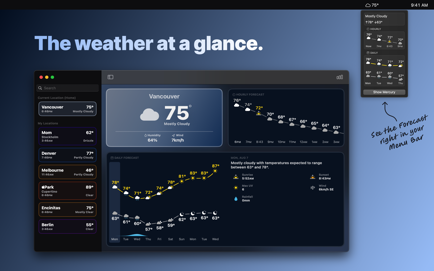 Mercury Weather Screenshot 1