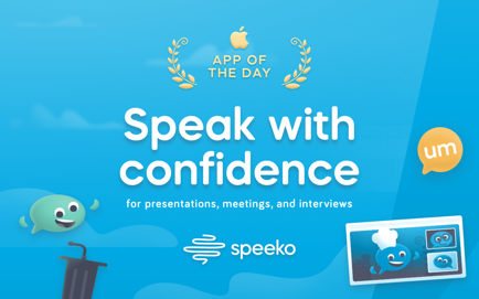 Speeko: AI for Public Speaking Screenshot 1