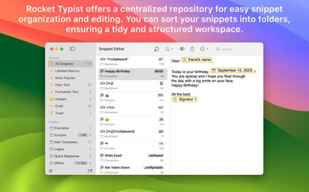 Rocket Typist Pro Screenshot 1