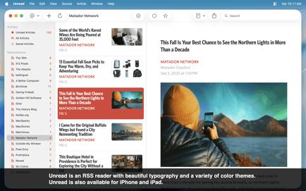 Unread: An RSS Reader Screenshot 1