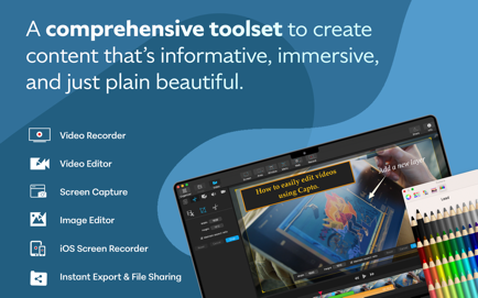 Capto: Screen Capture & Recorder Screenshot 1