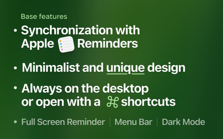 DeskMinder² Reminders & Tasks Screenshot 1