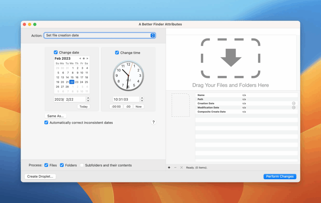 A Better Finder Attributes 7 Screenshot 1