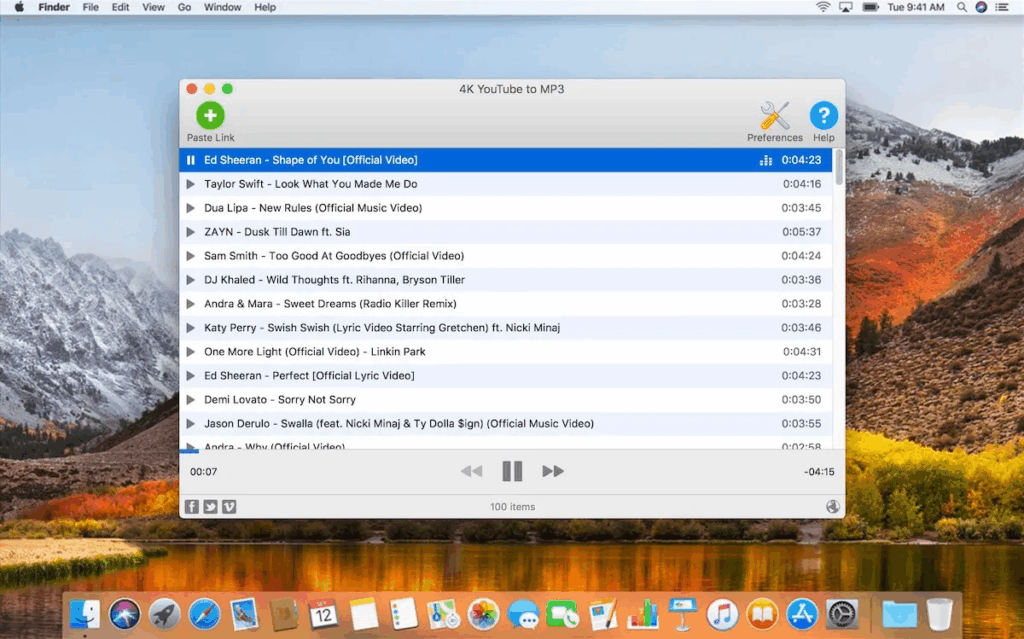 4K YouTube to MP3 Pro Screenshot 1