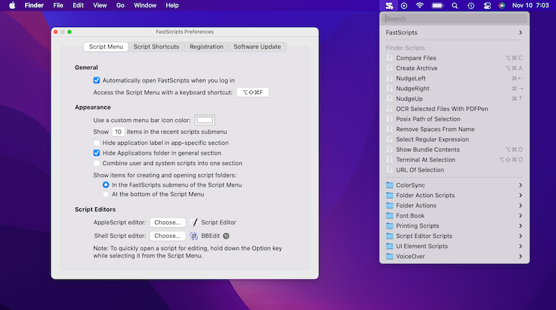 FastScripts Screenshot 1