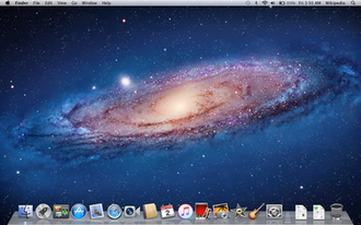Mac OS X Lion Screenshot 1